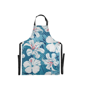 Fourniture en vrac impression personnalisée meilleure vente 100% tablier de cuisine en pur coton avec sangle réglable - Product Image 3