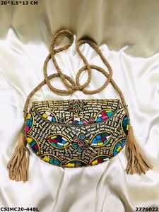 Handmade Designer Luxury Metal Mosaic Evening <b>Clutch</b> <b>Bag</b> Ladies Purse <b>for</b> <b>Wedding</b> Parties Handcrafted Purse - Product Image 6