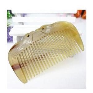 Peigne en corne de buffle avec sculpture et gravure 3D pour les soins des cheveux et une qualité supérieure élégante - Product Image 5