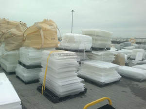 PMMA Acrylic Scrap <b>Sheet</b> for Molding & Fibers Clear High Temperature Resistance Regrind for Sale - Product Image 4