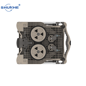 Carretilla de Mano Industrial Plegable de Doble Plataforma, de PP y Aleación de Aluminio, con 3 Niveles de Altura Ajustable, Herramientas de Mudanza para Almacén, OEM - Product Image 6