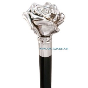 Juego de 3 bastones de lujo de madera y latón hechos a mano, último diseñador, forma personalizada, estándar, nuevo estilo, suministro de bastones para caminar - Product Image 3