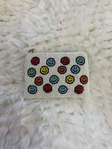 Porte-monnaie perlé classique perle et diamant perlé maquillage sac mariage ou fête cadeau pour elle - Product Image 3