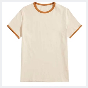 3. Camiseta suave de algodón 100 por ciento para hombres Diseño estampado de cuello redondo de manga corta totalmente personalizable para moda y promoción - Product Image 4
