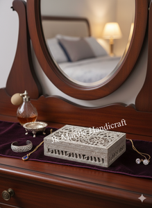 กล่องเครื่องประดับแกะสลักหินอ่อนทรงสี่เหลี่ยมผืนผ้าสำหรับงานหัตถกรรมที่เก็บของทำมือคุณภาพสูงแบบกำหนดเองในราคาที่ดีที่สุด - Product Image 3