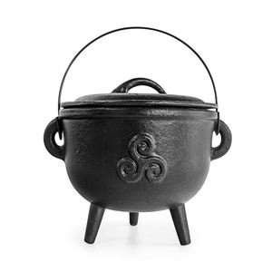 Grossiste Brûleur chaudron en fonte Finition noire Idéal pour la maison et la décoration festive Design avec finition peinte Design - Product Image 3