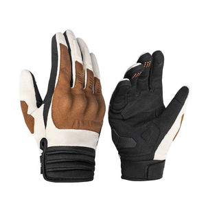 Guantes de moto hechos de cuero de alta calidad, guantes de moto con pantalla táctil de seguridad para carreras, guantes de moto hechos a medida OEM - Product Image 1