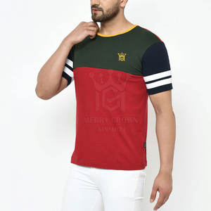 Camiseta de manga corta ajustada para hombre de buena calidad, camiseta de manga corta personalizada para hombre - Product Image 4