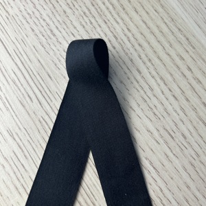 Mimi High Quality 100% Cotton Jacquard Belt Rolls Strap Solid Color Thick Woven Single Face Ribbon <b>Webbing</b> Bag - Product Image 3