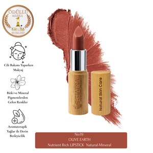 KUATRA Olive Earth No.19 the Story of the Shade Stick Hydratant Mat Naturel Vegan Format Échantillon (3ML) - Product Image 6