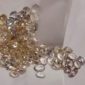 มอร์แกไนท์ลูกพีชธรรมชาติขนาด7x5มม. 9X6มม. 9x7มม. 10x8มม. 157 CTS มากจากการขายพลอยคุณภาพสูงตัดกับเรา $393 - Product Image 2