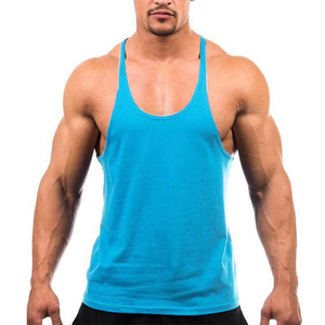 Vêtements de sport en coton personnalisés pour hommes, débardeur musculaire pour la course à pied, fitness, sans manches, léger, débardeur pour hommes - Product Image 6