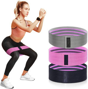 Bandas de resistencia para hacer ejercicio, tejido de fitness para culturismo, Serie de logotipo personalizado, último diseño - Product Image 1