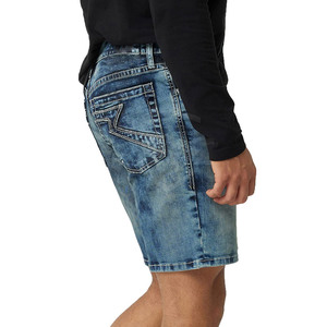 Latest Design Jeans <b>Shorts</b> Wholesale Unique Style <b>Men</b> Jeans <b>Shorts</b> 2025 Lightweight <b>Men</b> Jeans <b>Shorts</b> - Product Image 4