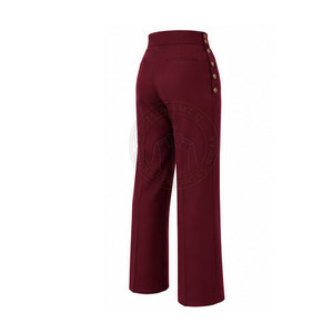 Pantalon de guerre napoléonien sur mesure pour homme, coupe droite, en toile, design historique classique, léger et confortable - Product Image 5