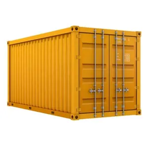 Gebruikt Of Tweedehands 90% Nieuwe 20 Voet Professionele Levering Hoge Kubus Custom Open Zijdeur Metalen Verzending Container