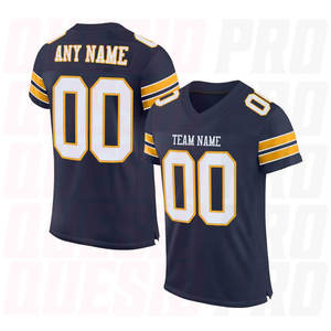 Camiseta de Fútbol Americano Personalizada, Bordada en Poliéster, Estilo Rugby, Ropa Deportiva, Uniformes Profesionales para Equipos - Product Image 6