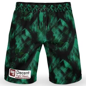 กางเกงขาสั้นผู้ชายคุณภาพสูงกระเป๋ามีซิปตาข่ายโพลีเอสเตอร์ปักลายสไตล์ฮิปฮอปกีฬาระบายอากาศ - Product Image 1