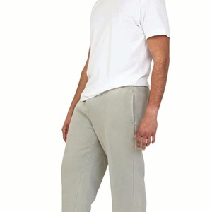 Pantalon de survêtement vintage 100% coton, poids lourd, lavé à l'acide, jambe droite, ensemble 2 pièces pour femmes - Product Image 4