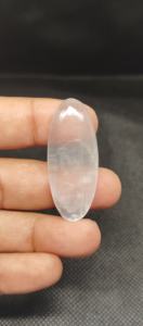 Piedra de Selenita Blanca Natural, Gema Suelta, Cristal de Curación Metafísica de Alta Calidad de la India - Product Image 2