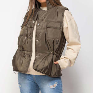 Chalecos de Algodón Ultraligeros para Hombre, Sin Mangas, Impermeables, con Cuello Alto, Chaquetas Delgadas, Cortavientos, Cálidas, Novedad 2025 - Product Image 5