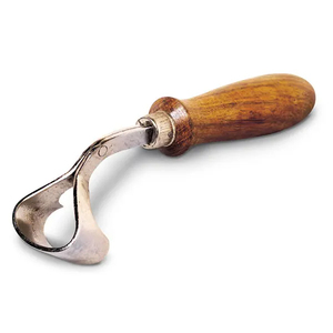 Couteau à sabot Poignée ergonomique en acier inoxydable de qualité supérieure Outil de maréchal-ferrant à lame durable Soins du bétail - Product Image 2