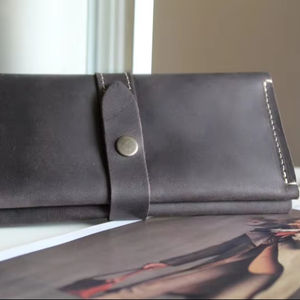 Portefeuille de créateur de luxe femmes perle Long portefeuille hommes en cuir porte-carte porte-monnaie sac à main LWM-0218 - Product Image 1