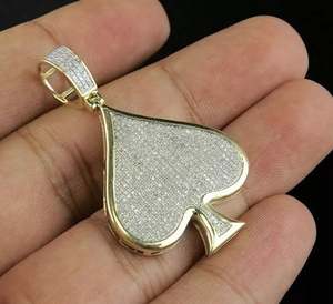 Luxe 925 Argent Moissanite Diamant Glacé Argent Sac Caution Personnalisable Hip Hop Conception Pendentifs Charmes Moissanite Pendentifs Charmes - Product Image 3