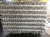 Meilleure vente imperméable PE bâche de toiture feuille 55GSM bleu mat Leno microperforé bas prix de l'usine du Vietnam