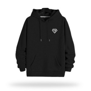 Haute qualité en gros poids lourd sweat à capuche vierge broderie personnalisée Logo noir sweat à capuche surdimensionné hommes 2024 - Product Image 3