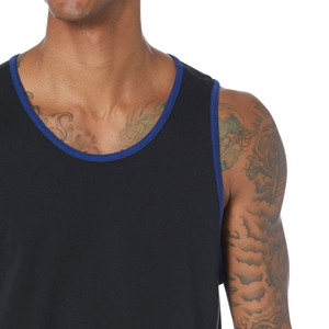 Vente en gros fitness débardeurs hommes personnalisé sans manches respirant gym gilet athlétique entraînement décontracté été streetwear - Product Image 2