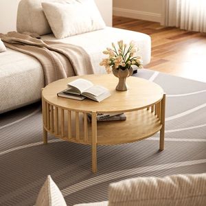 Mesa de Centro de Madera con Artesanía de Primera Calidad Diseñada para Elevar el Estilo y la Comodidad de los Muebles Interiores - Product Image 2