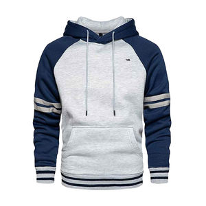 Venta al por mayor de moda de los hombres de gran tamaño Pullover Fleece Hoodie Nuevo diseño con opción multicolor y logotipo personalizado Imprimir para el invierno - Product Image 5