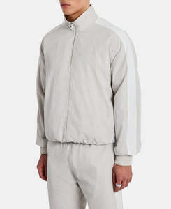 Custom Made Unisex Hooded <b>Zip</b> Jacket and <b>Shorts</b> Set Breathable Windproof Waterproof 100% Cotton Heavyweight Windbreaker - Product Image 5