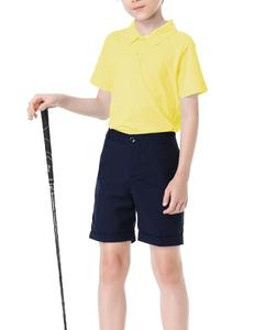 Polo d'été respirant pour enfants, grandes tailles, personnalisable, pour garçons, idéal pour le sport et le golf - Product Image 2