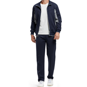 Costume d'échauffement pour hommes, sport avec logo personnalisé, poids lourds, mode, respirant, épaule tombante pour hommes - Product Image 5