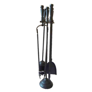 Most Selling Iron <b>Fire</b> <b>Tool</b> <b>Set</b> 4 Piece With Black Powder Coated Factory Supply Indoor Metal <b>Fire</b> <b>Tool</b> Modern Fireplace <b>Tool</b> - Product Image 1