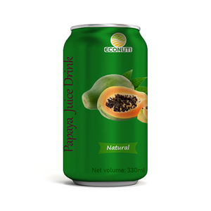 Vietnam Flavored Papaya Puree Drink Canned 330ml Natural Fruit Puree Box From Best Beverages Supplier OEM/ODM Factory Price - Product Image 3