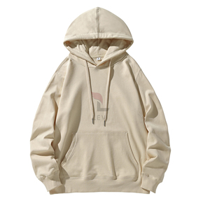 Venta al por mayor de otoño e invierno de los hombres de moda Casual impreso suelto deporte cálido con capucha Fitness sudadera Basicscoton Blended - Product Image 2
