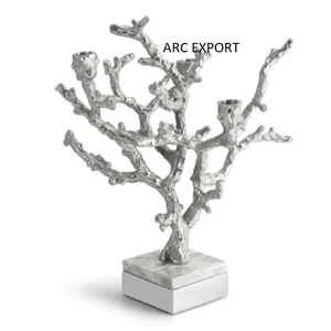 Silver Color Tree Shape <b>Tea</b> <b>Light</b> Holder Candle Stand Style Best Quality Wholesale Best Antique <b>Large</b> Fancy Style Candle Holder - Product Image 1
