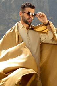 Kashmiri Shawls For Men's 100% Pure <b>Wool</b> Winter Shawls 2025 Collection Traditional <b>Scarves</b> & Shawls Indian & Pakistani Style - Product Image 6