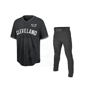 Uniforme de Béisbol Transpirable de Tallas Grandes con Contraste de Color, el Más Vendido, Logotipo Personalizado, Ropa de Equipo Profesional de Alta Calidad, Servicio OEM - Product Image 1