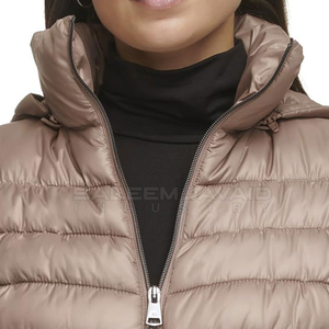 <b>Women</b> Puffer Jacket With Quilted Design And Front Zipper For Winter <b>Weather</b> Lightweight <b>Women</b> Puffer Jacket Breathable OEM - Product Image 6