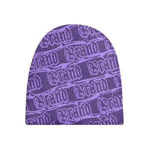 Gorro de punto de invierno de alta calidad, gorro cálido para exteriores, gorro de punto suave, diseño Jacquard acanalado - Product Image 5