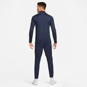 Breathable Football <b>Tracksuit</b> For Men's Navy Blue Color 350 GSM Cotton Fleece Adult Team Training Football <b>Tracksuit</b> - Product Image 2