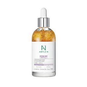 Soin de la peau, grande capacité 100 ml, ampoule élastique au peptide, anti-rides, apaisante, squalane, arbutine, or 24 carats, vitamine C, EGF - Product Image 3