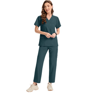 Uniformes Médicos de Enfermería, Conjuntos de Uniformes Quirúrgicos al por Mayor, Nueva Colección 2025, Envío Rápido, Liquidación, Unisex, Elásticos y Transpirables - Product Image 6