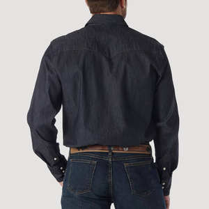 Men's Cotton <b>Flame</b>-Retardant Waterproof Anti-Static Plus Size Long Sleeve Snap Button Welding Safety <b>Shirt</b> Collar Industrial - Product Image 5