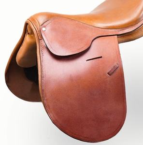 Selle anglaise en cuir souple de haute qualité Siège de dressage respirant pour l'équitation compétitive Prix du produit - Product Image 5