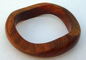 Elegantes brazaletes de madera FAIZA CRAFT de alta calidad, mejor pulidos, color personalizable, joyería de moda, regalo de lujo para mujer, resina de compromiso C - Product Image 4